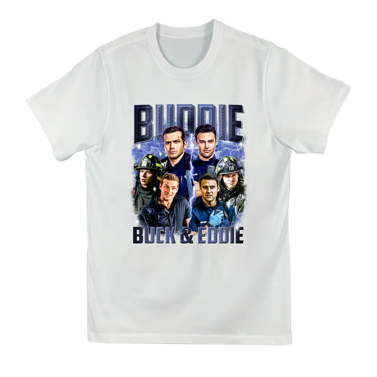 Buddie Buck Eddie Shirt, 9-1-1 TV Show Fan Tee, Buck & Eddie Firefighter Graphic Shirt, TV Series Fan Gift