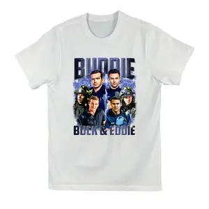 Buddie Buck Eddie Shirt, 9-1-1 TV Show Fan Tee, Buck & Eddie Firefighter Graphic Shirt, TV Series Fan Gift