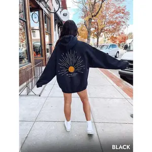 Christian Hoodie Be The Light Sunset, Streetwear Christian Sweatshirt Christian Merch Jesus, Hoodie Christian Clothes Hoodie and Sweater