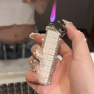 High-end lighter windproof suitable for outdoor gifts (butane-free)