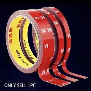 Strong Double-sided Adhesive Tape, 1 Count High Viscosity Car Special Adhesive Tape, Super Strong Non-marking Sticky Adhesive Tape for Home & Office, Glue, Seal, Waterproof Roof Tape