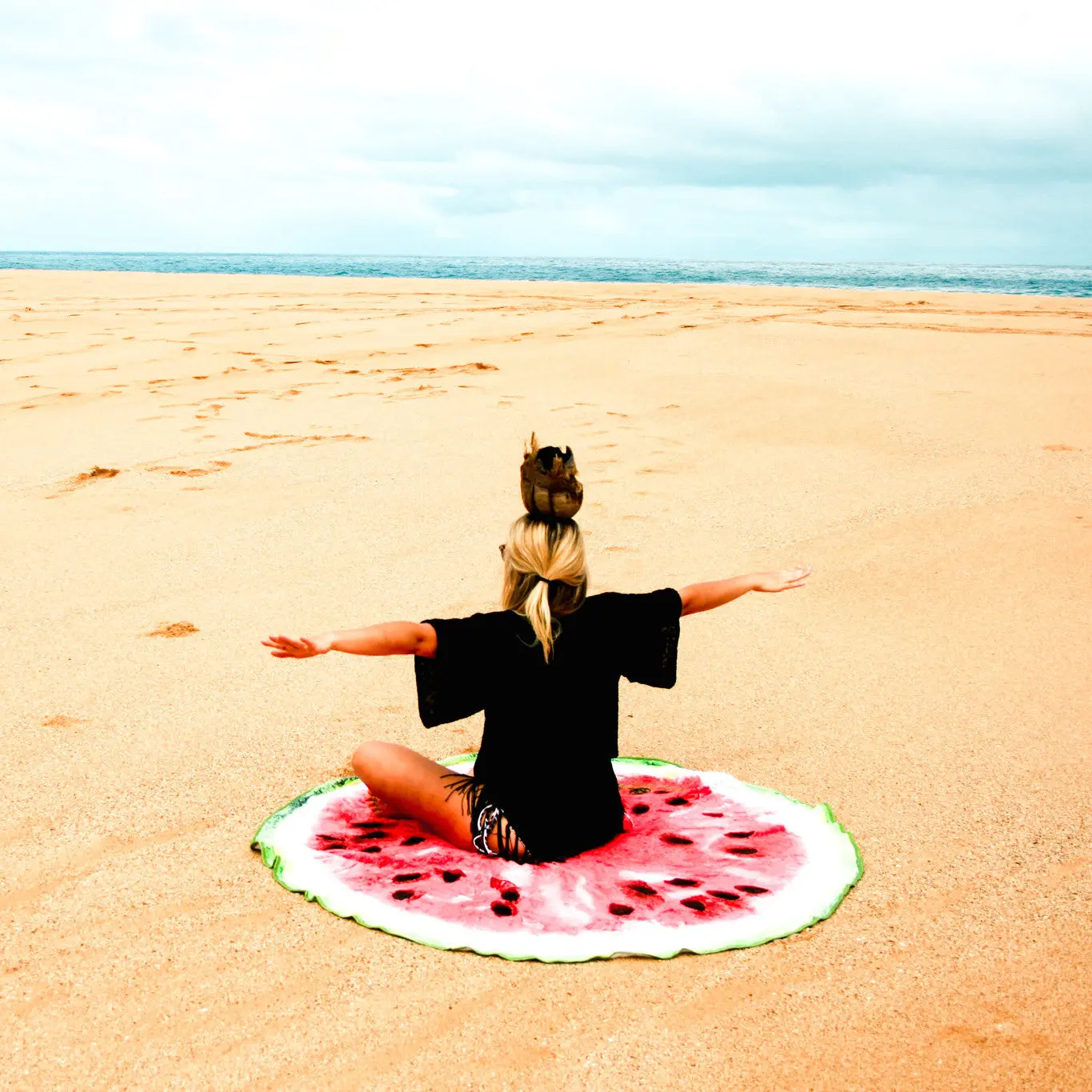 The Round-O-Melon Round Towel