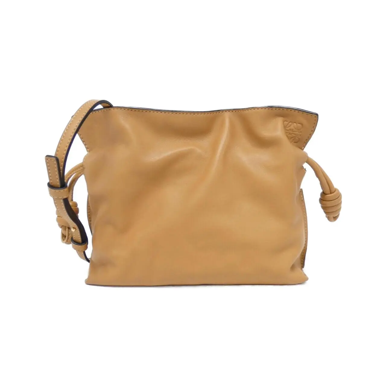 Pre-owned Loewe Calfskin Tote Bags Flamenco Clutch Mini Calf Clutch