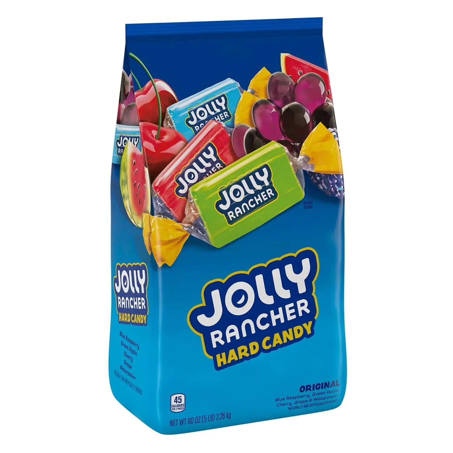 5 lb / 10 lb JOLLY RANCHER Assorted Fruit Flavored Hard Candy Original Blue Raspberry Green Apple