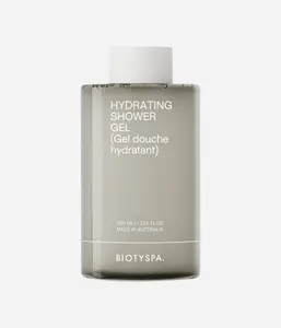 Hydrating Shower Gel 400ML - Uplifting Body Care with Hyaluronic Acid & Nourishing Oils, Fresh Woody Citrus Scented