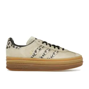 adidas Women's Gazelle Bold Cream Black Leopard, from StockX