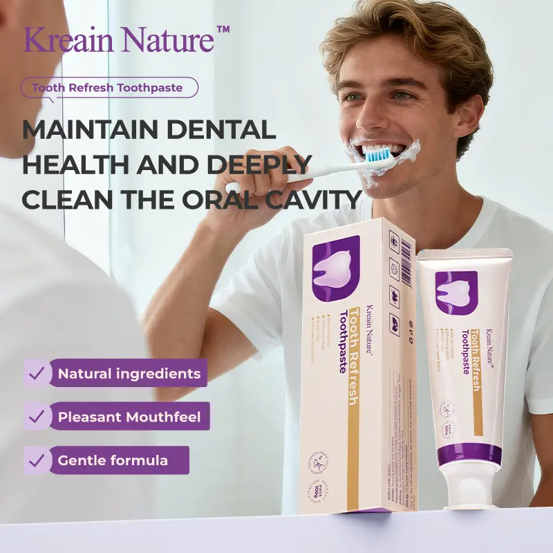 Kreain Nature 1 Tooth Refresh Toothpaste | Deep oral cleansing | Soothes gums | Long-lasting freshness #DealsForYouDays#summerwins