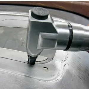 16G Air Nibbler Cutter Tool, Durable Air Tool for Cutting and Shaping Metal Sheets, Professional Car Body Repair Tool