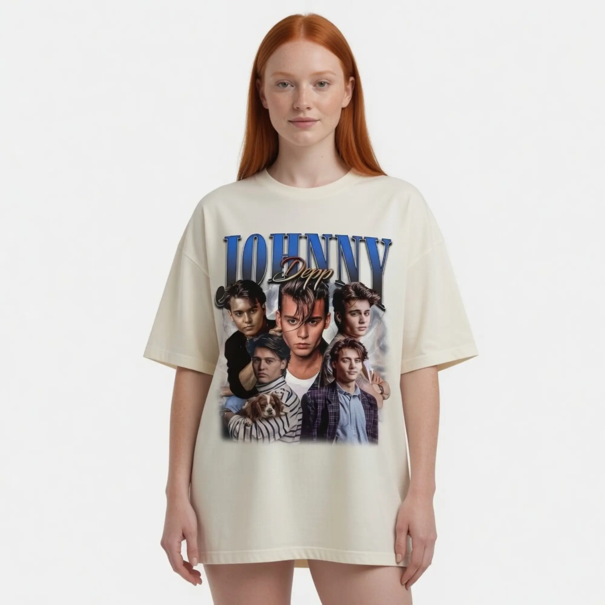 Vintage 90s Unisex T-shirt Inspired By Johnny Depp - Perfect Gift For Him Or Her! Tshirt