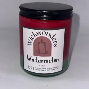 Watermelon aroma Scented candle