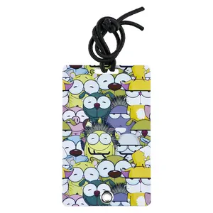 Yay Novelty 2013 Stylish & Secure Luggage Tag for Backpacks Pet Carriers & More - Emoji Reunion