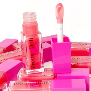 Bubblegum “clear moisturizing gloss” Glossy Lightweight Lipgloss Scented Moisturize