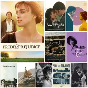 P-Pride And P-PrejudicTV Movie Poster Bedroom Home Decor Art Poster Perfect Gift for Family and Friends