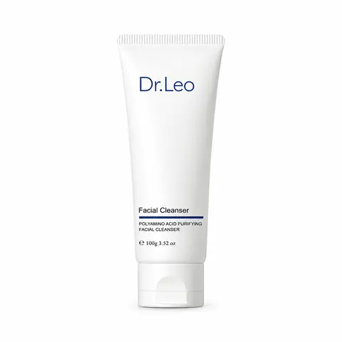Dr. Leo Amino Acid Facial Cleanser 100g – Gentle Deep Cleansing Face Wash with 8 Amino Acids, Purifying Gel Cleanser for Oily, Combination & Sensitive Skin, Oil Control & Hydrating Care