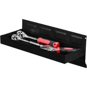 Tool Tray 12"x4.5"x1.25",  Organizer for Cabinets, Boxes, Chest, Garage  Side Toolbox Holder Shelf