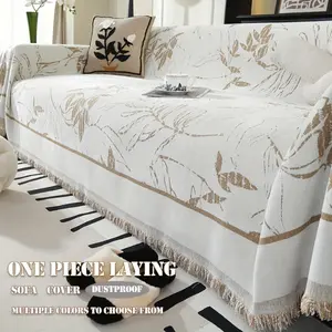 1pc, Machine Washable, Stylish New Product, Pet Companion, Non-Slip, Scratch-Resistant, Thickened Fabric, Multifunctional Sofa Cover