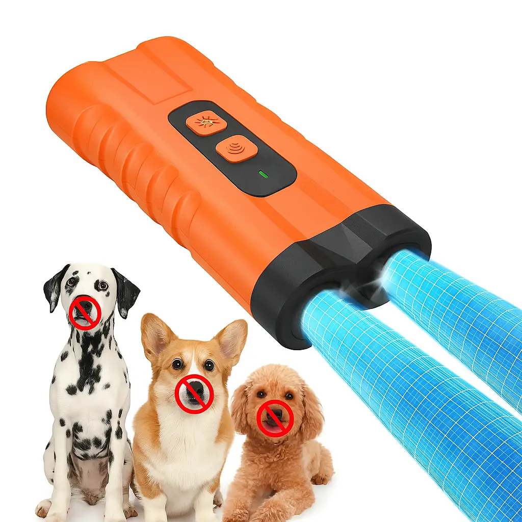 Dog Bark Stopper, Dog Bark Deterrent Deters,Barks no More Dog Training Device(Own Or Neighbour'S Dog), Long Range Ultrasonic, Alternative to Painful D