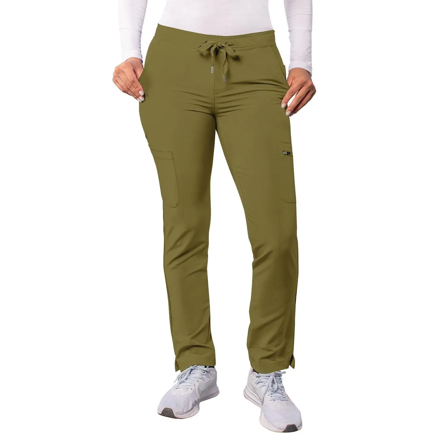 Addition Women's Skinny Leg Cargo Pant  by Adar (Petite) XXS-3XL / Martini Olive