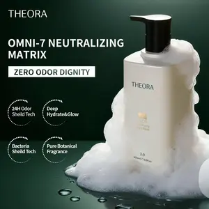 THEORA-Zero Odor Dignity-Persimmon-total purify body wash soap-omni-7 neturlizing matrix-alternative for perfume deodorant soap-Theorapy Series-official shop-