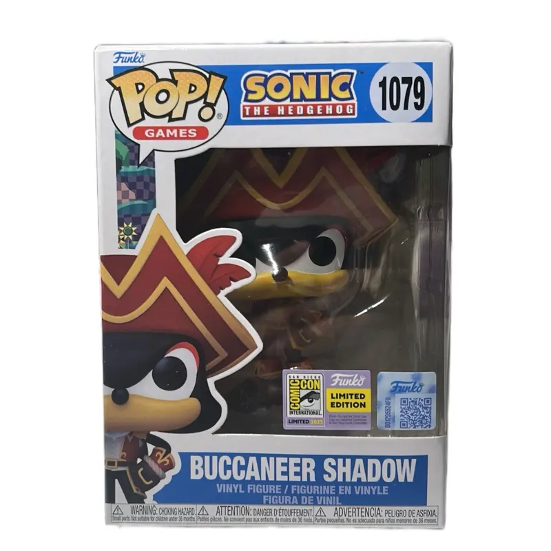 Funko Pop Vinyl Action Figure - Buccaneer Shadow TV/Movie Character, SDCC Con Sticker Included, New Collectible Figurine