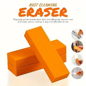 Multi-Purpose Cleaning Eraser for Kitchen Rust Remover for Limescale Water Stains & Dirt Easy to Use Physically Grinds and Breaks Down Dirt