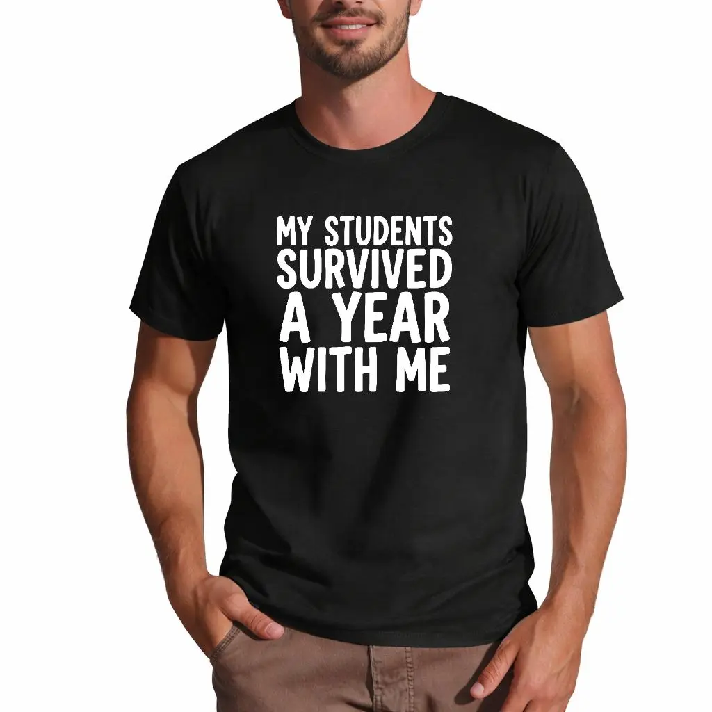 Short Sleeve T Shirt Featuring Humorous Classroom Inspired Statement Print For Educators