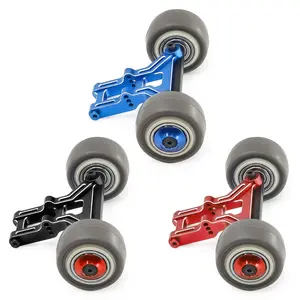 Arrma 1/8 Aluminum Wheelie Bar AR320366 231g - Anti-Tail Damage & Wheelie Assist | Fits Kraton/Notorious/Outcast/Talion/Typhon | Red/Black/Blue RC Part