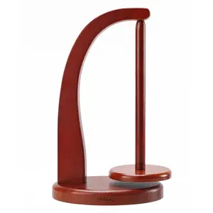 A wire reel holder for crochet and knitting, a yarn storage organizer, a wooden reel rotating device with magnetic rotating mechanism and anti-slip pad, is a wonderful surprise gift for knitting enthusiasts.