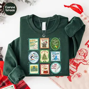 Elf Patchwork Quote Christmas Shirt, Vintage Holiday Comic Panel T-Shirt, Retro Xmas Graphic Hoodie, Funny Elf Retro Winter Shirt