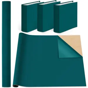 40 x 16 Inch Self Adhesive Fabric Book Binding Cloth Cover, Archival Supplies for Books Album Scrapbooking Documents (Dark Green)