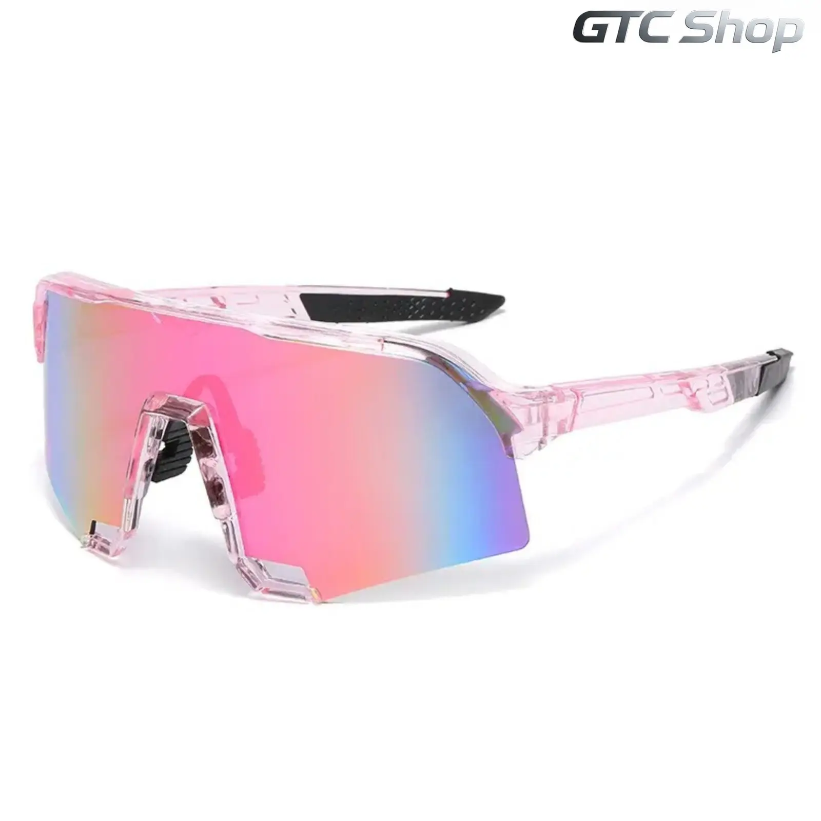 Polarized One Piece Cycling Sunglasses for Men & Women, UV400 Windproof Sports Eyewear, Perfect for MTB Road Bike Riding Driving Outdoor Summer Vibes