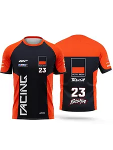 Pedro Acosta 37 # 3D Printed Summer Breathable Quick Drying Motorcycle Racing Men's and Women's Short Sleeve Casual Sports T-shirt