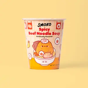 AnyYums Smoko Spicy Beef Noodle Soup 60g - Artificially flavored AnyYums Smoko Spicy Beef Noodle Soup 60g - Artificially flavored