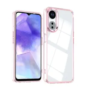 For OPPO A3 A5 Pro A3X A38 A18 A58 A60 A79 A57 A78 A58 A98 Reno 14 14F 13F 12F 12 Pro 5G Clear Hard Acrylic Case Shockproof Transparent Cover