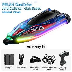 2.4GHz Remote Control Boat/submarine, Outdoor Pool/water Toy, Variable Speed, Rechargeable Batteries, 20-Minute Playtime, Beginner Friendly