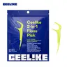 CEELIKE 2-in-1 Floss Pick : Efficient Cleaning, Gum Care, and Fresh Breath Guaranteed