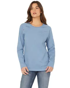 Ariat Women's Women'S Fr Air Crew Long Sleeve Work Tee - 10031021