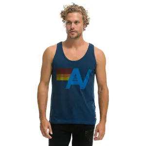 MEN'S LOGO TANK - NAVY
