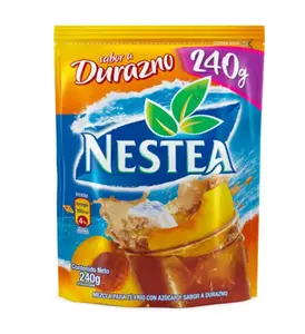 NESTEA Durazno Bebida en Polvo Sobre (Peach Iced Tea Mix Powder drink) -240 g