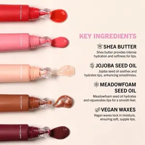 Moira Butter Bliss Lip Balm - Moisturizing Lip Treatment with Shea Butter, Jojoba Seed Oil & Meadowfoam Seed Oil, Cruelty-Free, Vegan, Compact for On-the-Go Use - Lipgloss, Makeup, Dewy, Lipstick, Applicator, Moisture