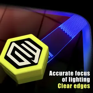 Car Window Film Cutting Toolwith LED Light, Magnetic Assist Lamp forPrivacy Films, Multiple Colors Available,Strong Magnet Force, Car Detailing Tools,Automotive Maintenance Tools