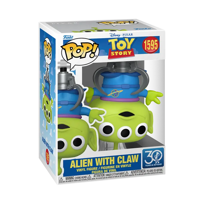 Funko Pop! Toy Story - Alien with Claw (30th Anniversary) #1595  Collectible Pop Vinyl Figure