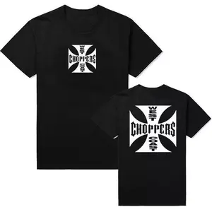 West Coast Choppers Iron Cross T Shirt Paul Walker Fast Furious Casual Unisex