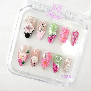 .DP.Elegant 3D Carved Wearable Nails