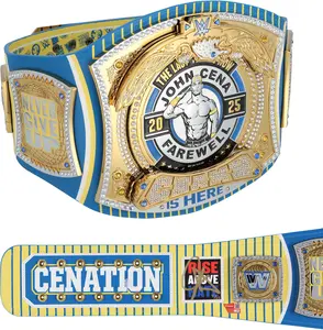 John Cena WWE Autographed 2025 Farewell Tour WrestlePalooza Indianapolis Replica Title Belt - Limited Edition of 25 - Fanatics Authentic Certified