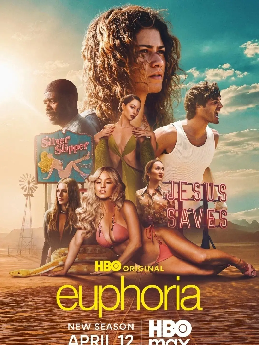 Euphoria Season 3 Poster, Home Decor