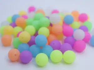 Glow in the Dark Silicone Beads