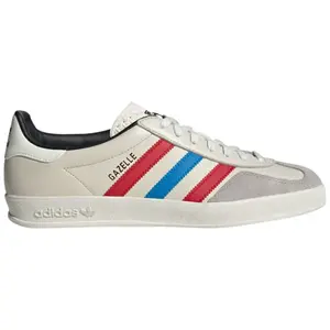 Adidas Originals Men's Cream/Scarlet Gazelle Indoor Sneakers, IE9091 (No Box)