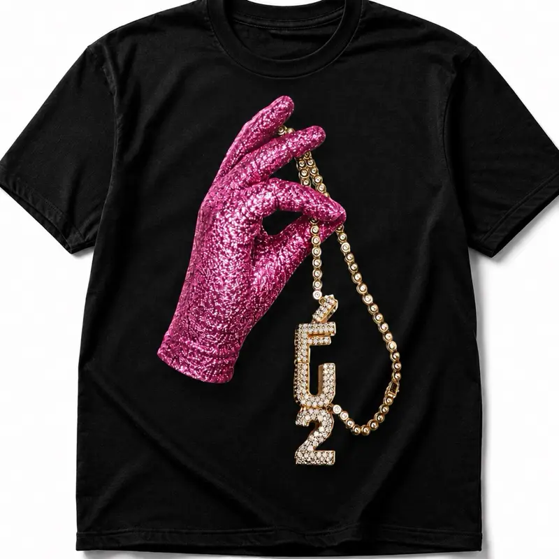 FU2 Chain Tee Pink