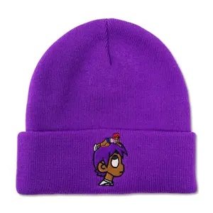 Purple Hair Beanie